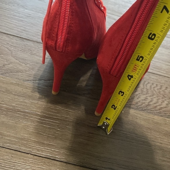 NWT BURJU Sierralynn Lace up Ankle Boots dancing | Size 10.5 - Picture 6 of 9